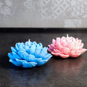 Candela Decorativa Fiore di Loto
